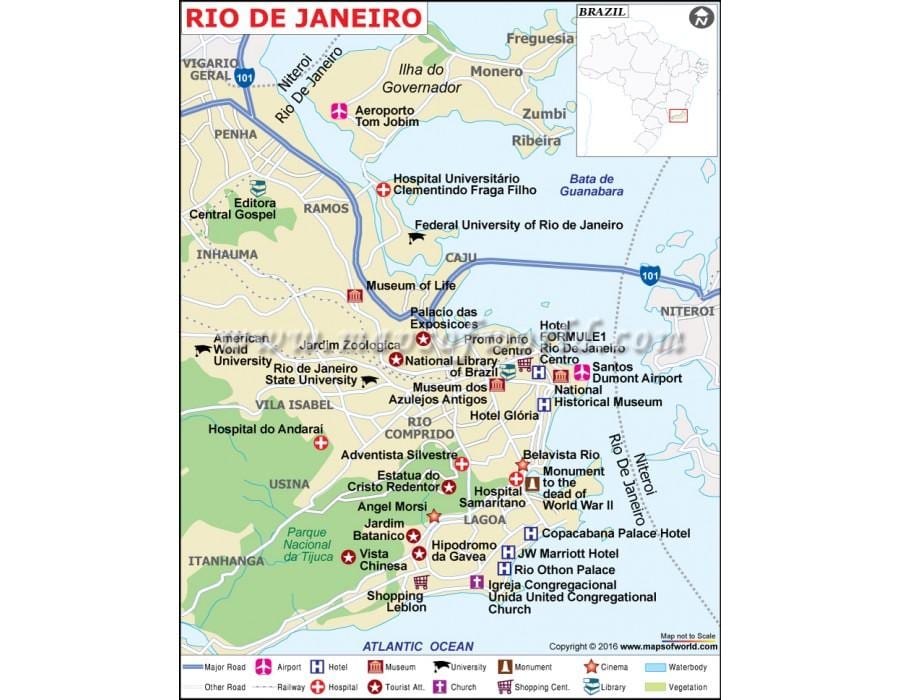 Rio de Janeiro cửa hàng đồ