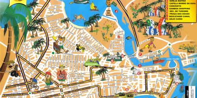 Bản đồ của Rio de Janeiro cảng tàu