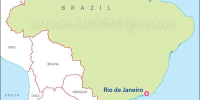 Show Rio de Janeiro trên bản đồ
