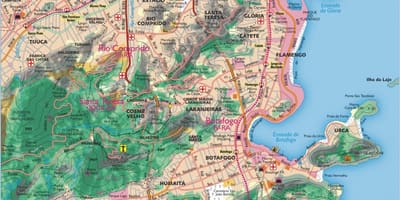 Bản đồ cho Rio de Janeiro