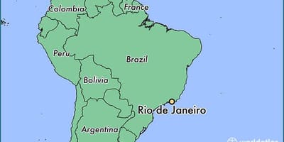 Rio de Janeiro brazil bản đồ