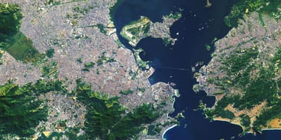 Bản đồ vệ tinh của Rio de Janeiro