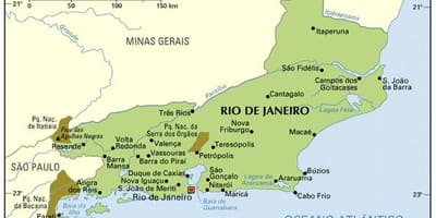 Tọa độ bản đồ của Rio de Janeiro