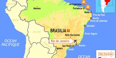 Mà là Rio trên bản đồ