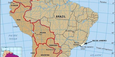 Rio vị trí trên bản đồ