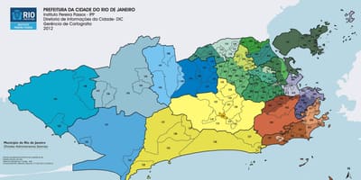 Rio de Janeiro thì tôi đã tìm ra bản đồ