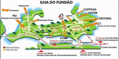 Rio de Janeiro trường bản đồ
