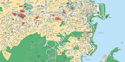 Rio de Janeiro trong bản đồ