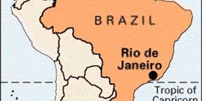 Rio de Janeiro ở brazil bản đồ